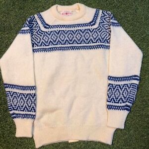 Alan Paine Shetland wool jumper Size S #knitwear #shetlandwool